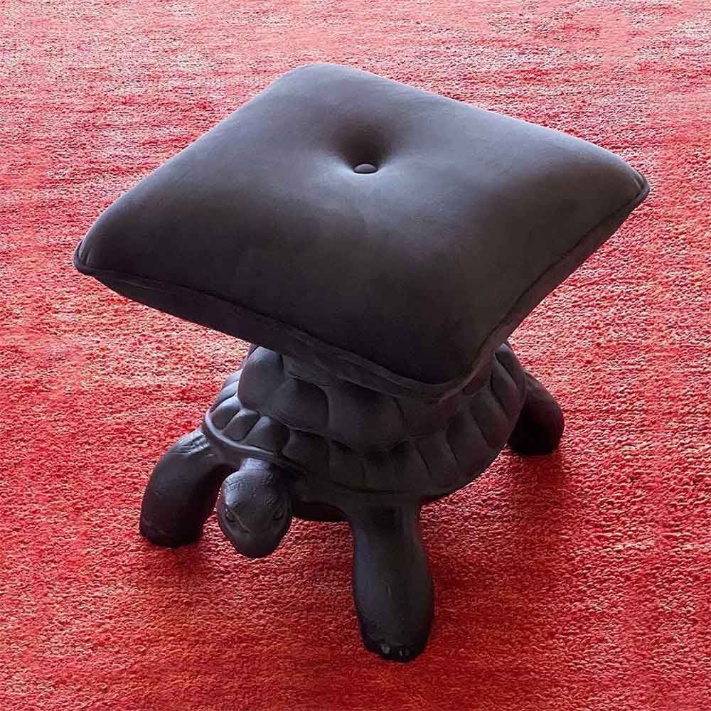 'Turtle Carry' Pouf - 44 cm x 43 cm