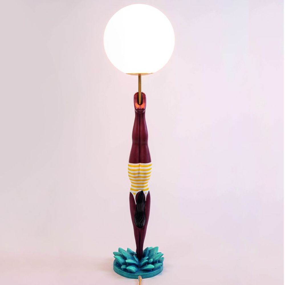 Lampe de table 'Lady Diver' - 19 x 94 cm