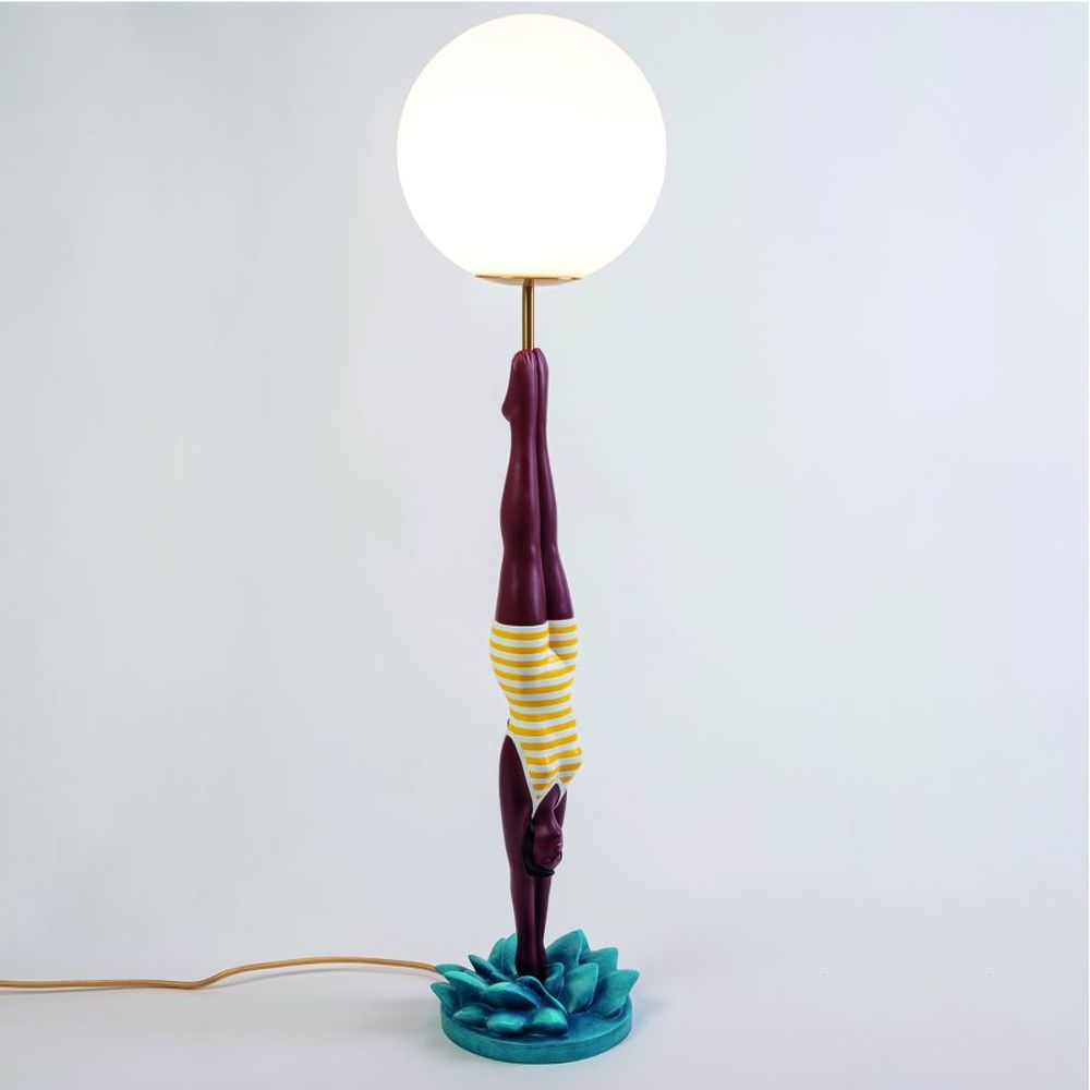 Lampe de table 'Lady Diver' - 19 x 94 cm