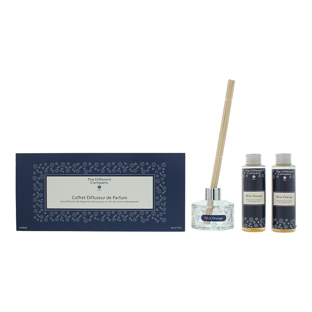 Jeu de Diffuseurs de Roseaux 'Rêve Orange' - 3 Pièces