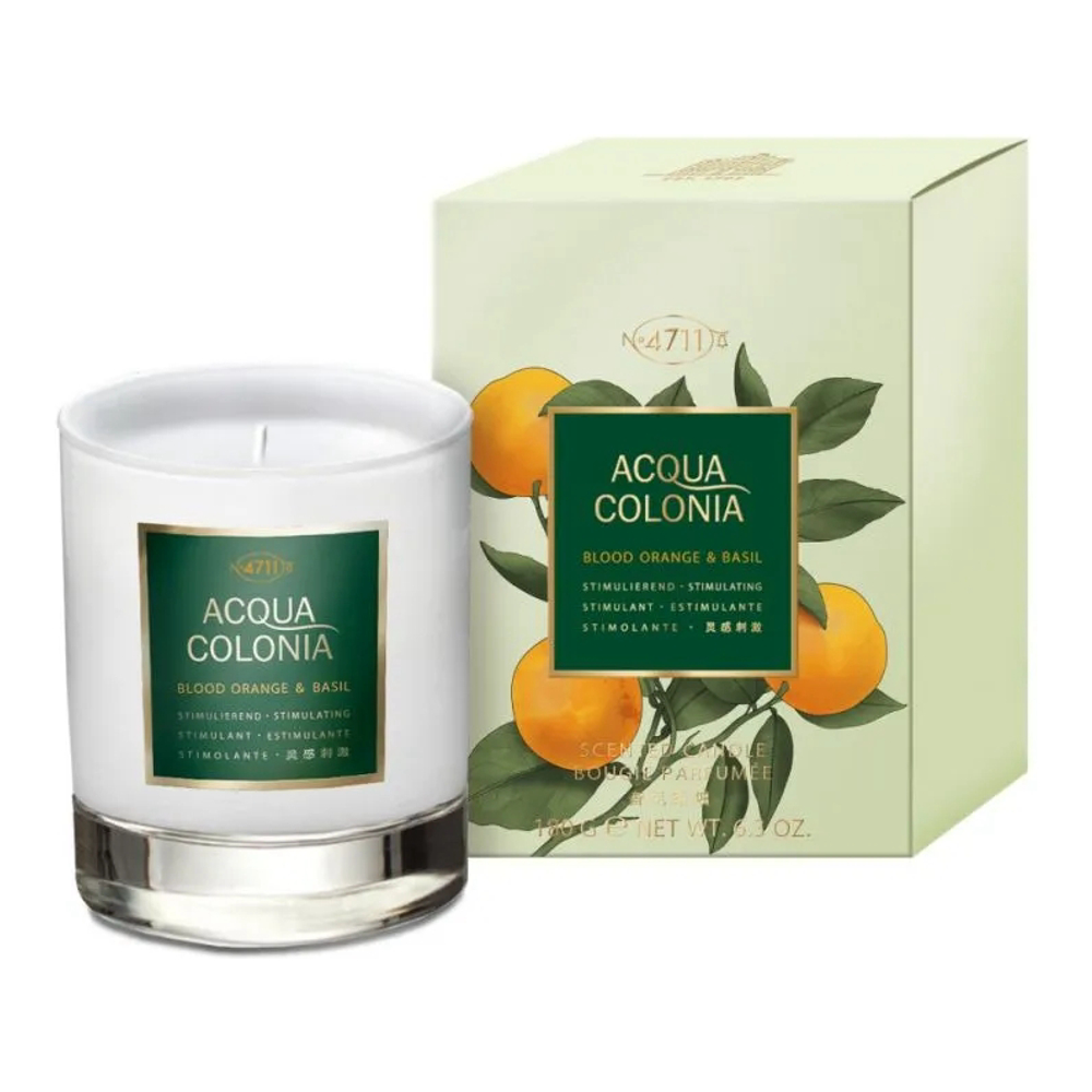 'Acqua Colonia Blood Orange & Basil' Duftende Kerze - 180 g