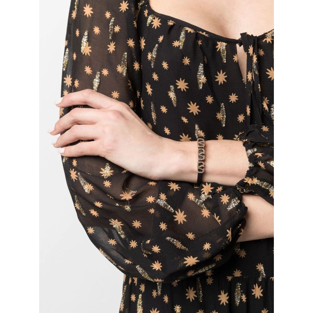 'Triple Crystal VLogo' Armband für Damen