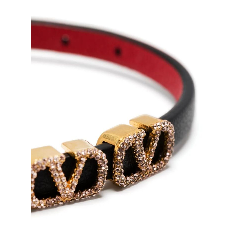 'Triple Crystal VLogo' Armband für Damen