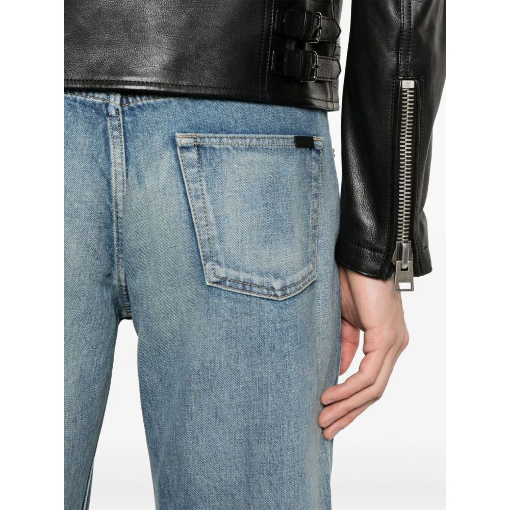 'Stonewashed Distressed' Jeans für Herren