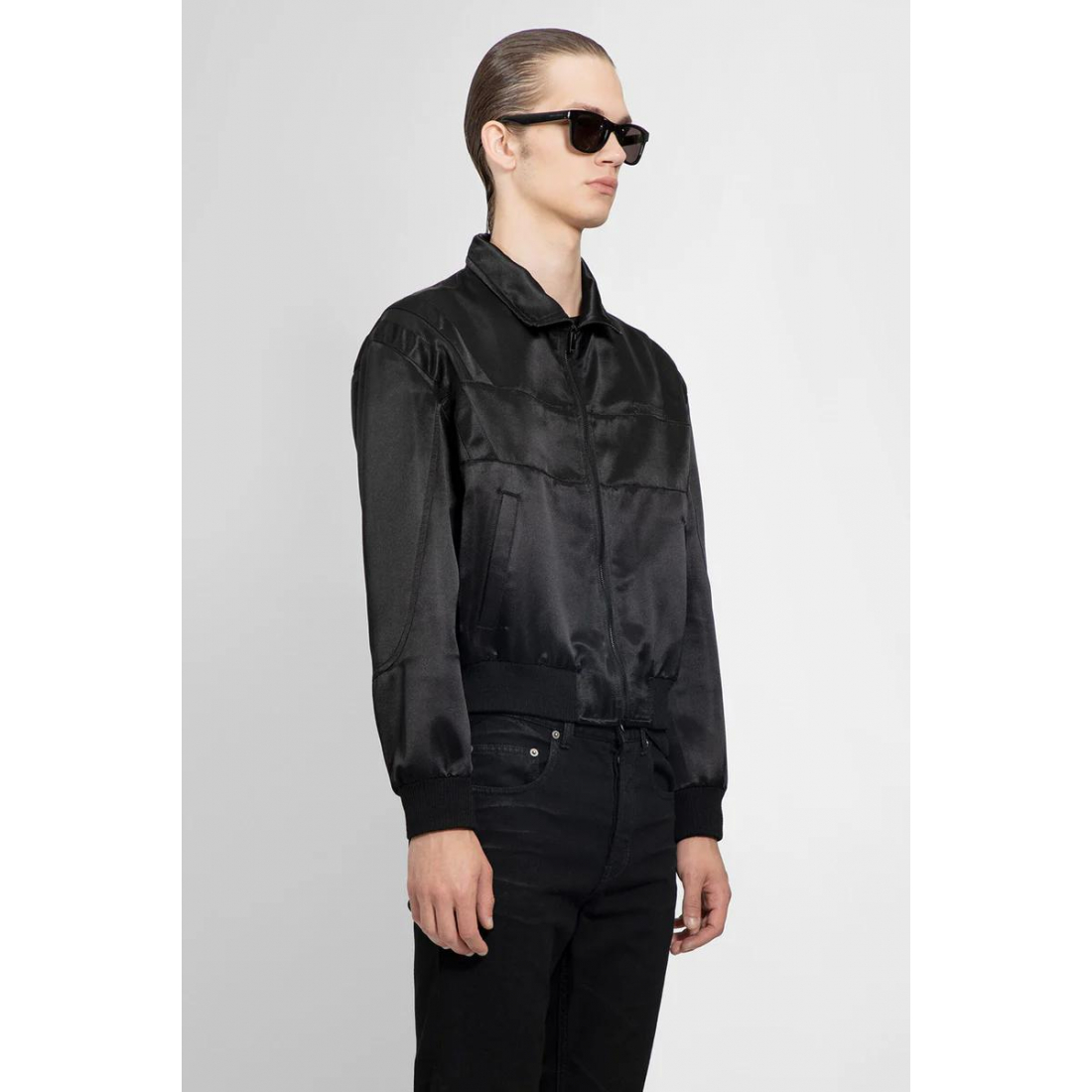 Blouson bomber 'Logo-Embroidered' pour Hommes