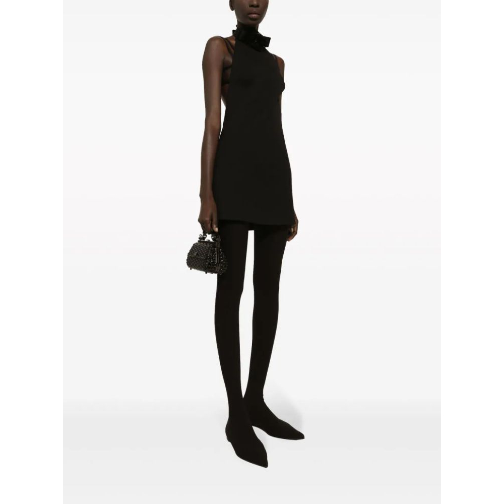 Robe mini 'Floral-Appliqués' pour Femmes