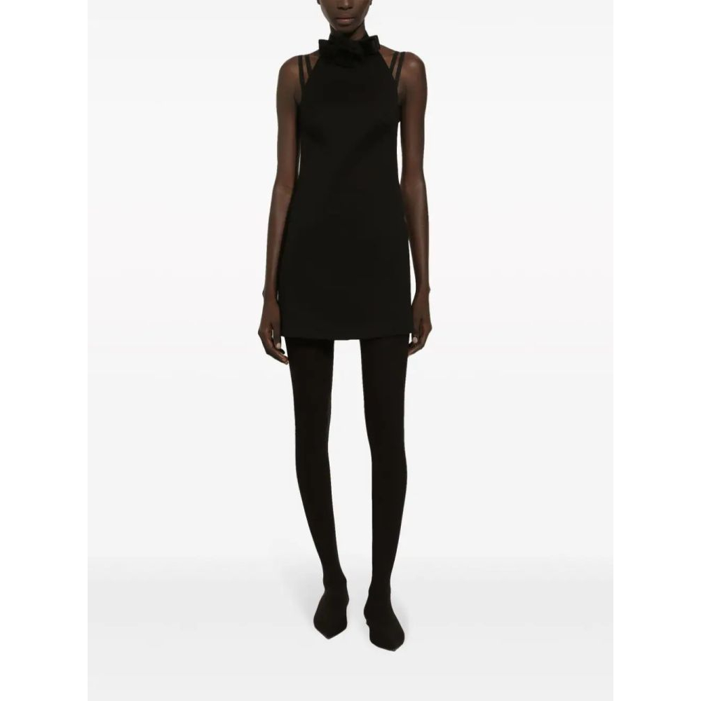 Robe mini 'Floral-Appliqués' pour Femmes