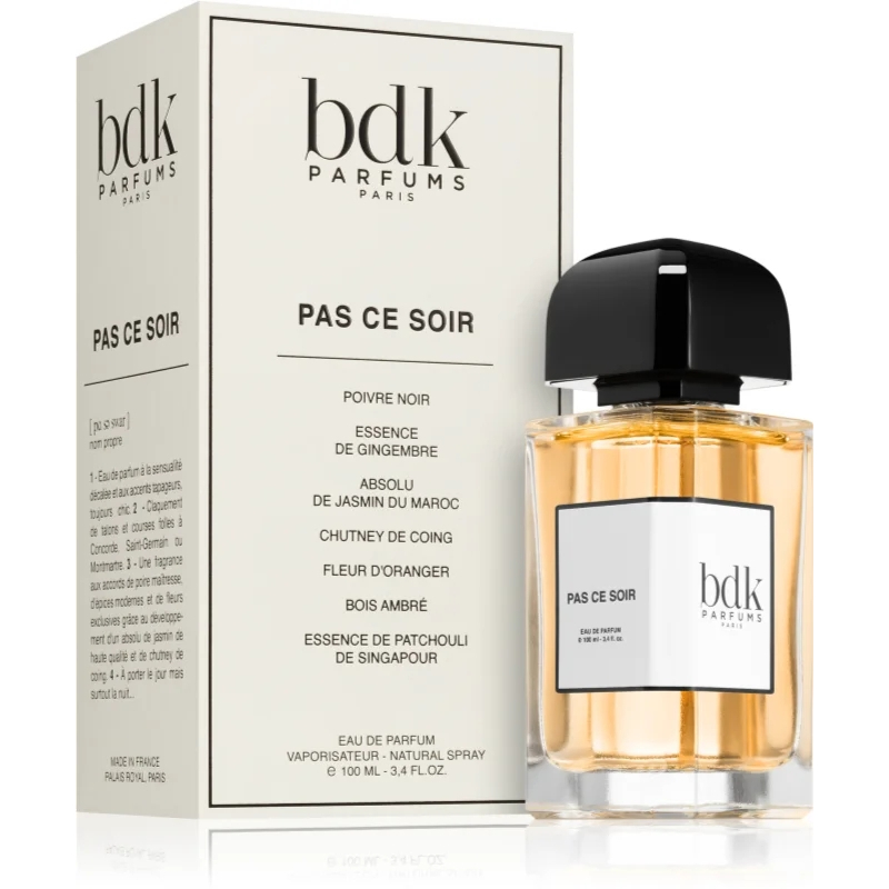 'Pas Ce Soir' Eau De Parfum - 100 ml
