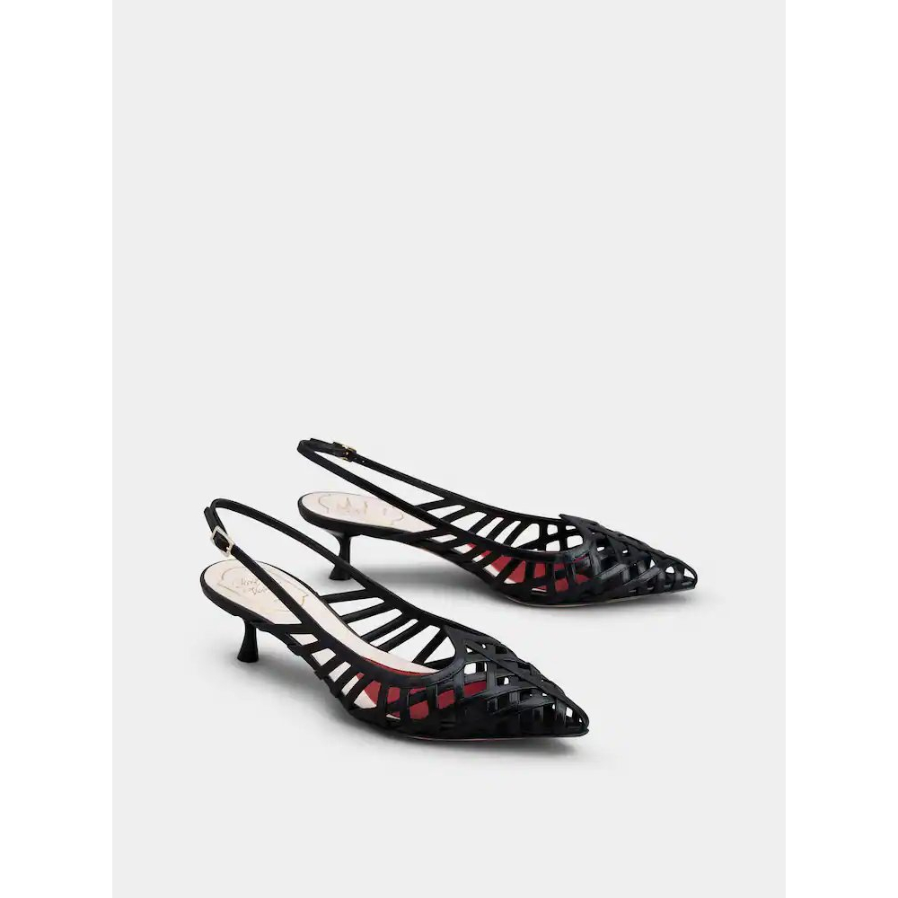 Women's 'I Love Vivier Multistrap' Slingback Pumps