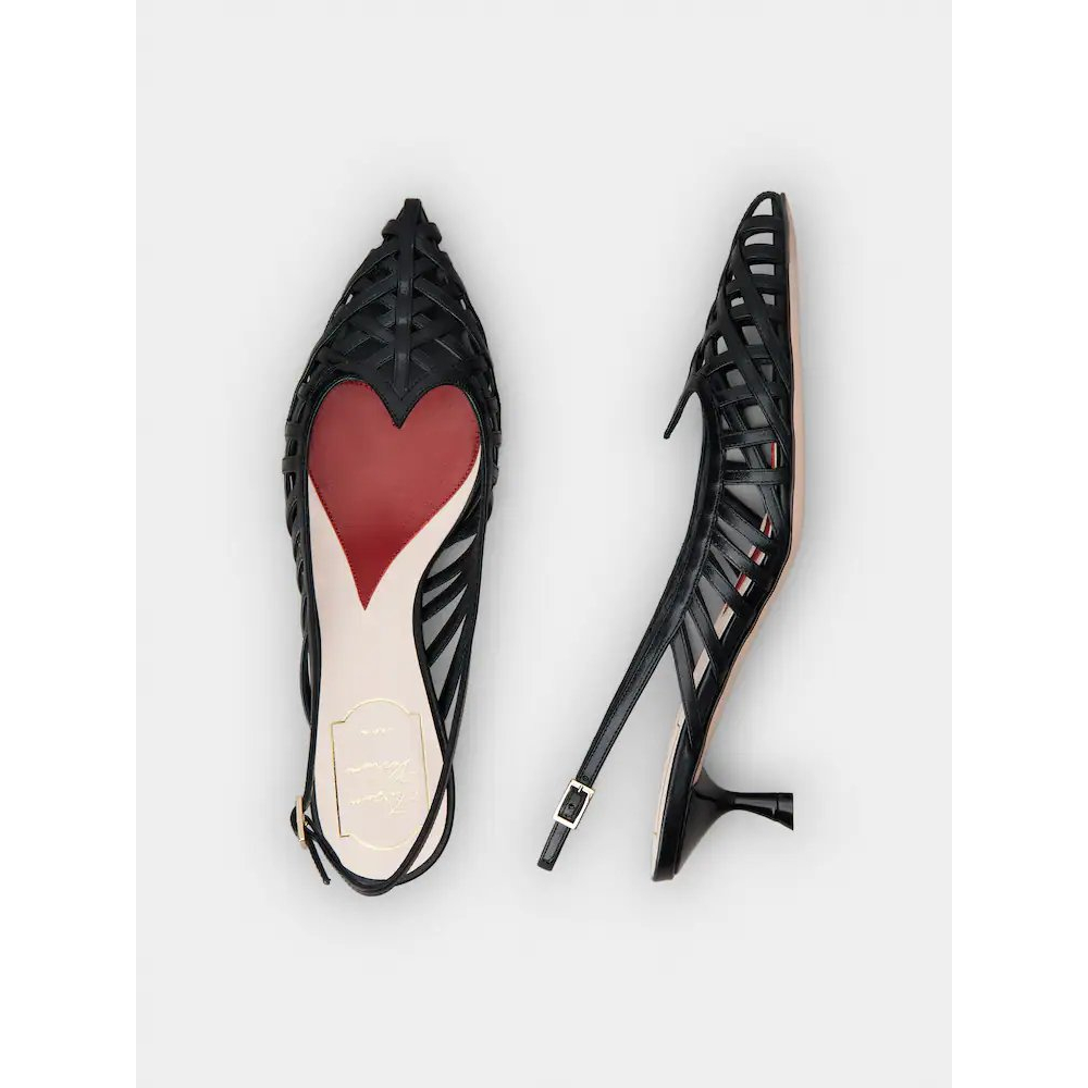 Women's 'I Love Vivier Multistrap' Slingback Pumps