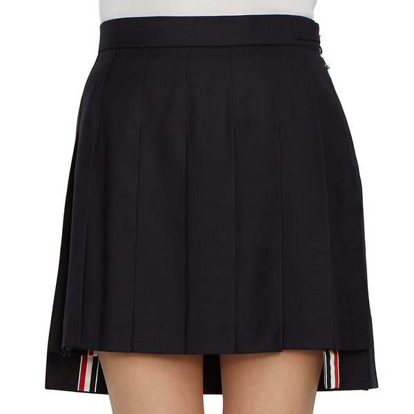 Mini Jupe 'Dropped Back Pleated' pour Femmes