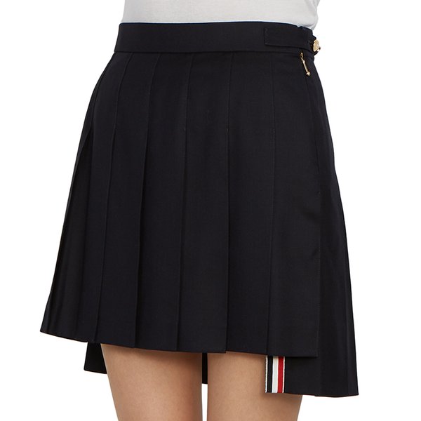 Mini Jupe 'Dropped Back Pleated' pour Femmes