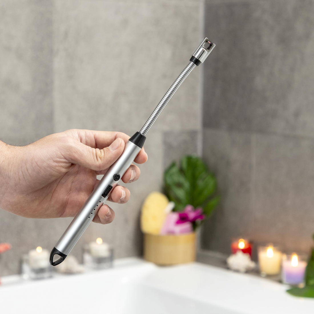 Briquet Électrique Rechargeable et Flexible Eflecther