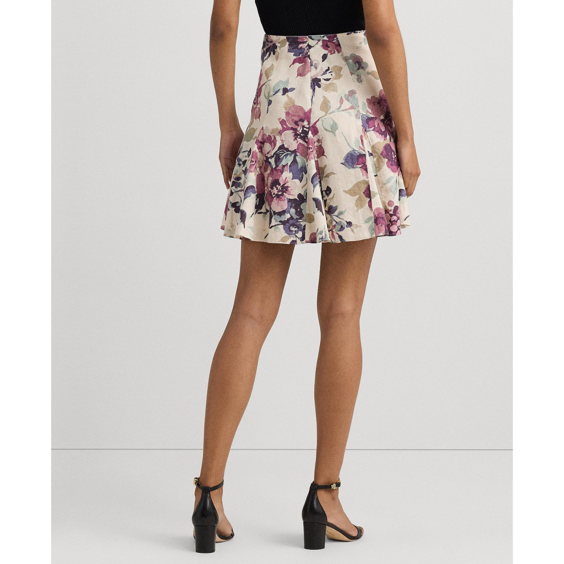 Women's 'Floral' Mini Skirt