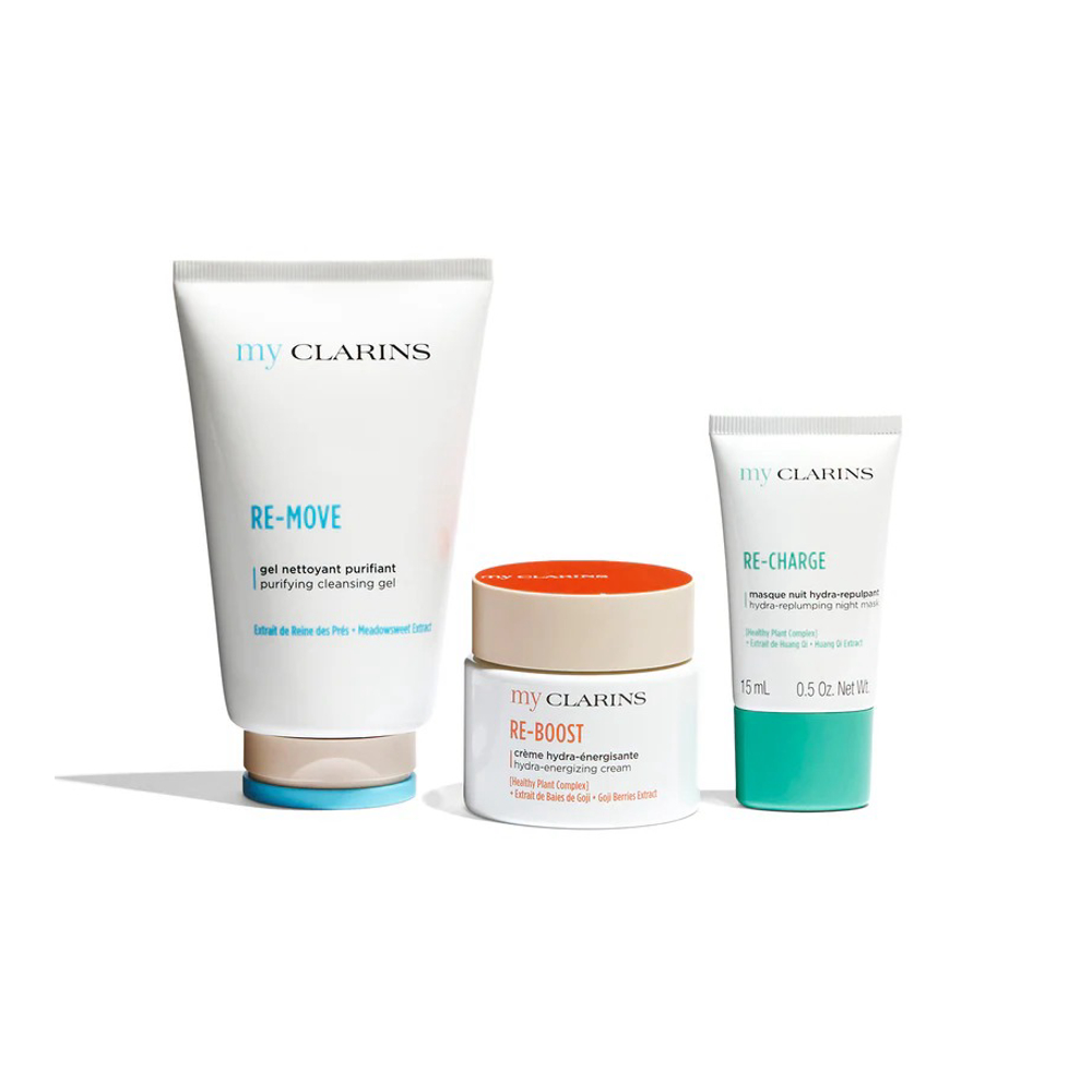 'My Clarins Hydration' SkinCare Set - 3 Pieces