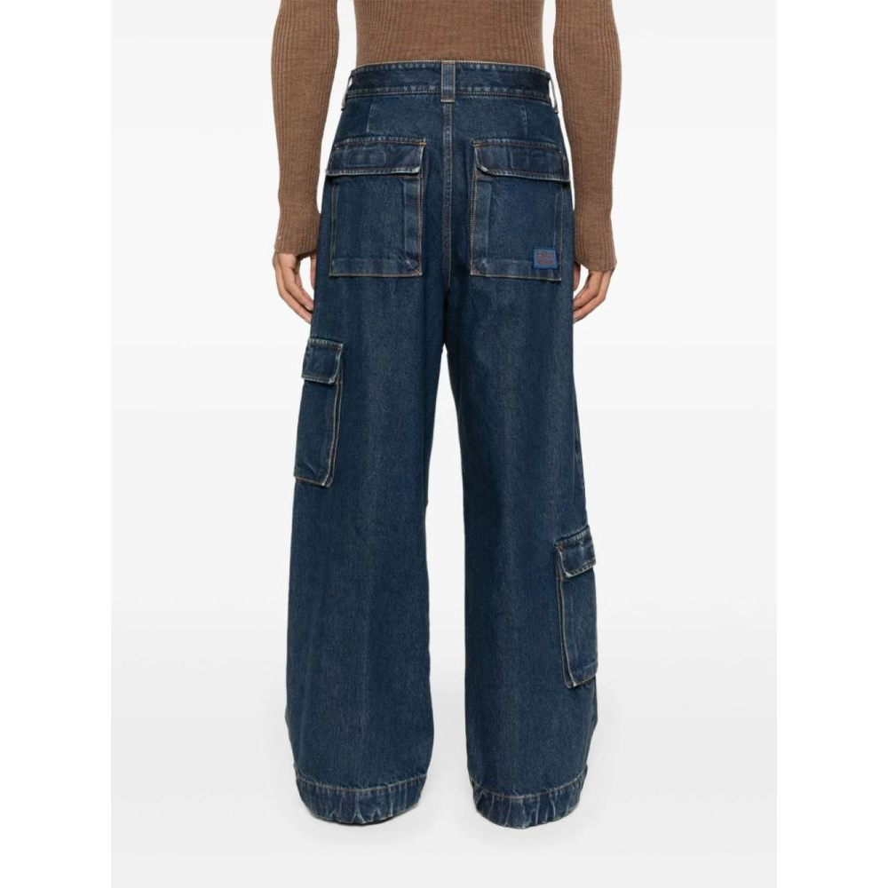 Men's 'Logo-Patch' Jeans