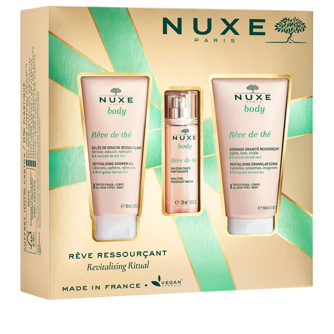 Coffret de soins de la peau 'Rêve Ressourçant' - 3 Pièces