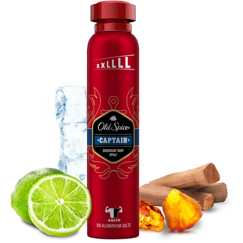 Déodorant spray 'Captain' - 250 ml