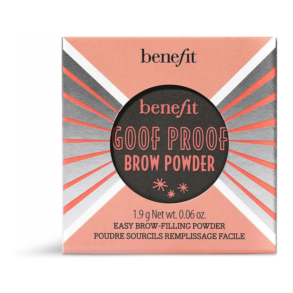 Poudre pour sourcils 'Goof Proof Brow-Filling' - 06 Cool Soft Black 1.9 g