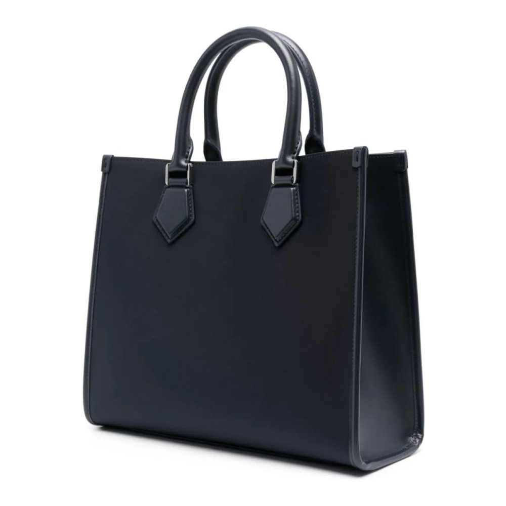 'Logo-Embossed' Tote Handtasche für Herren