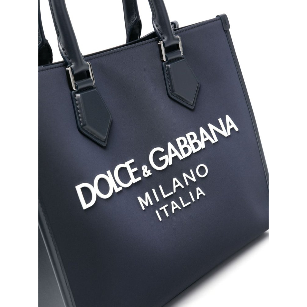 'Logo-Embossed' Tote Handtasche für Herren