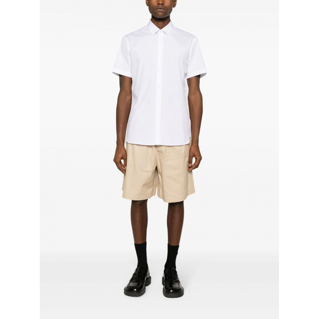 'EKD-Embroidered' Kurzärmeliges Hemd für Herren