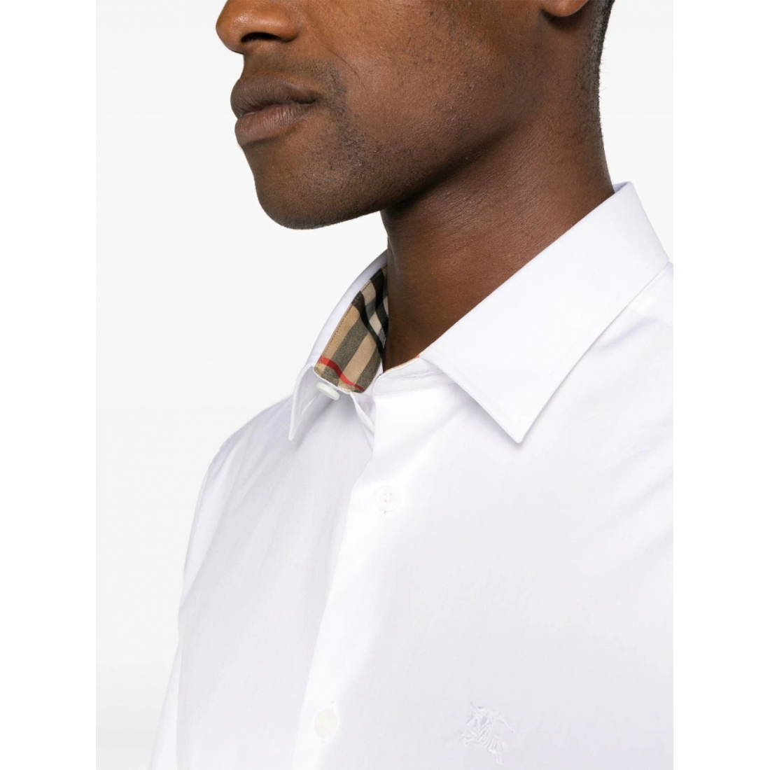 'EKD-Embroidered' Kurzärmeliges Hemd für Herren