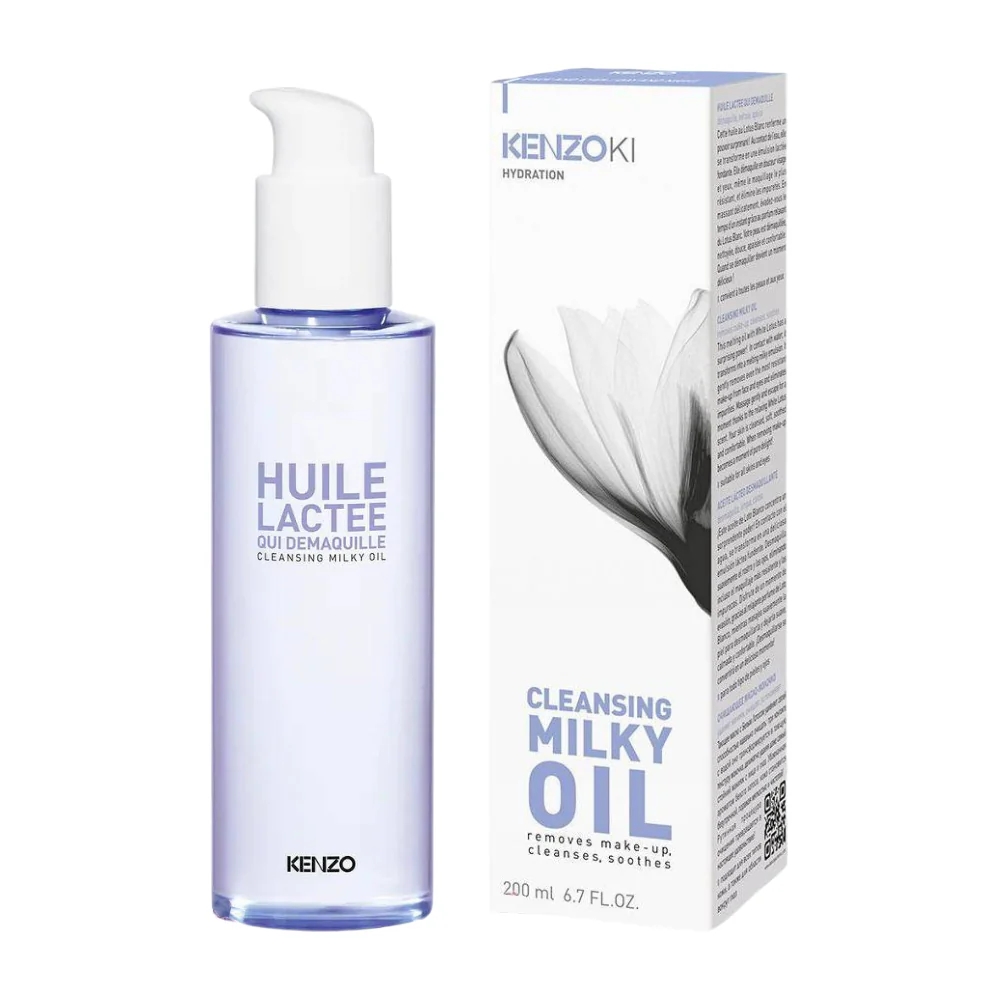 'Kenzoki White Lotus' Cleansing Milk Oil - 200 ml