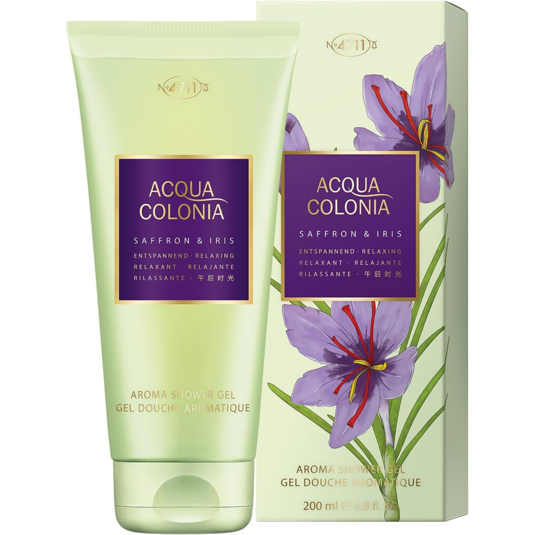 Gel Douche 'Acqua Colonia Saffron & Iris' - 200 ml