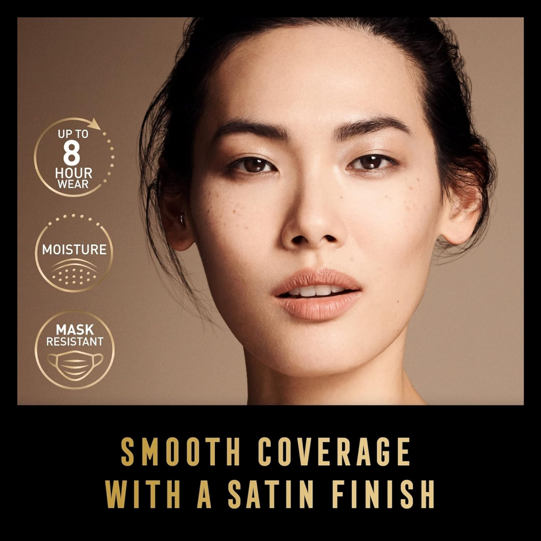 Fond de teint compact 'Facefinity SPF20' Peau normale à grasse, Peaux sensibles - 009 Caramel 10 g