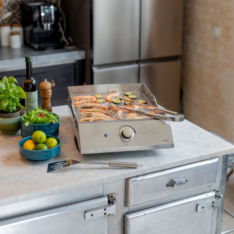 Stainless Steel Electric Griddle