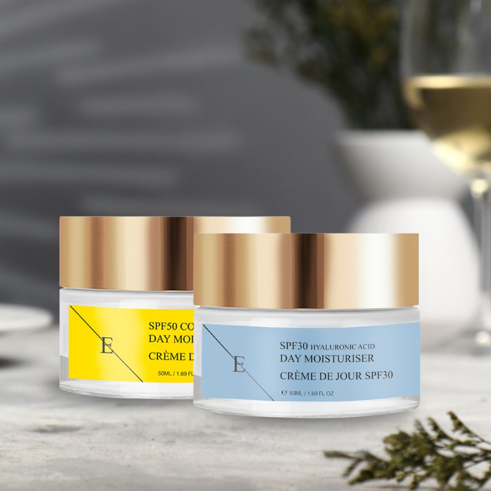 'Hyaluronic Acid + Collagen' Gesichtspflegeset - 2 Stücke