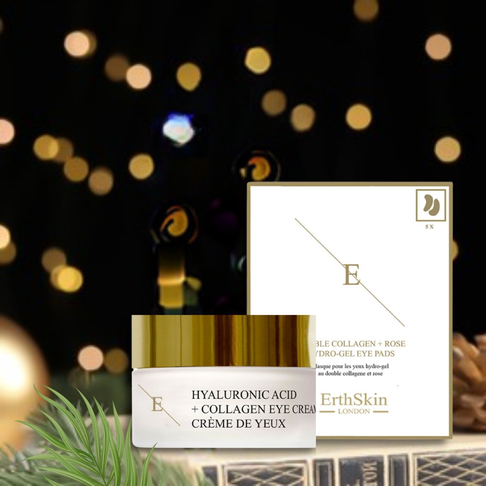 'Hyaluronic Acid + Collagen + Double Collagen + Rose' Anti-Aging-Pflegeset - 2 Stücke