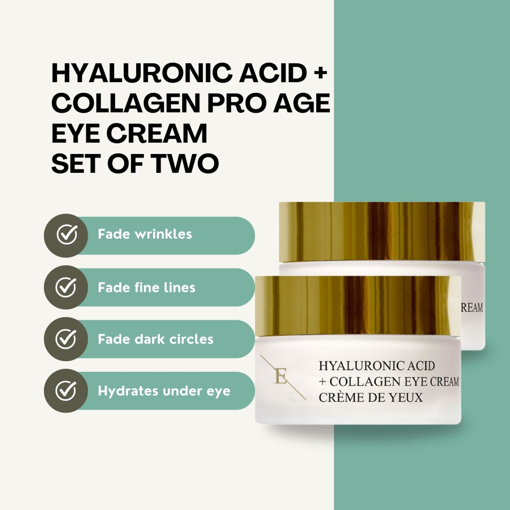 'Hyaluronic Acid + Collagen Pro Age' Augencreme - 30 ml, 2 Stücke