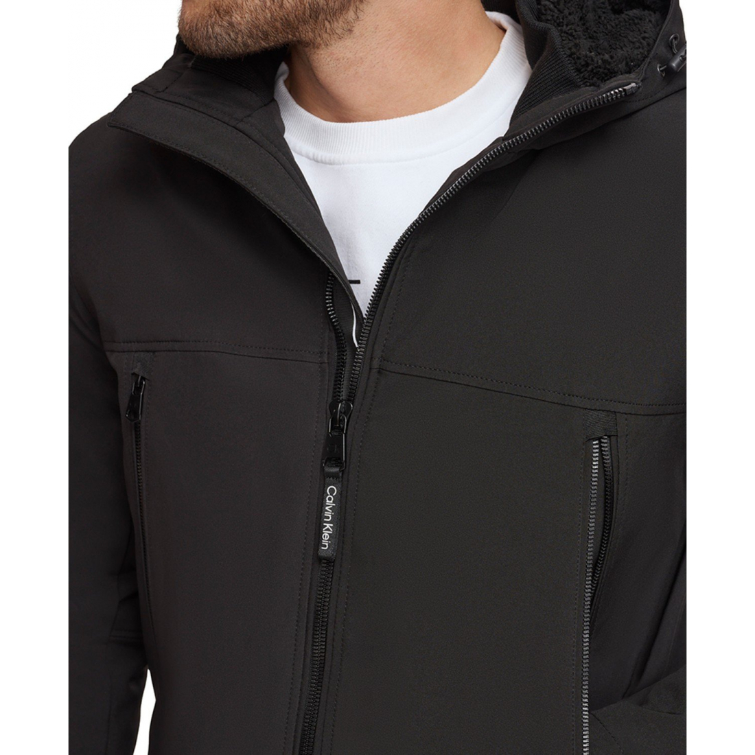 Veste Wax 'Sherpa Lined Infinite Stretch Soft Shell' pour Hommes