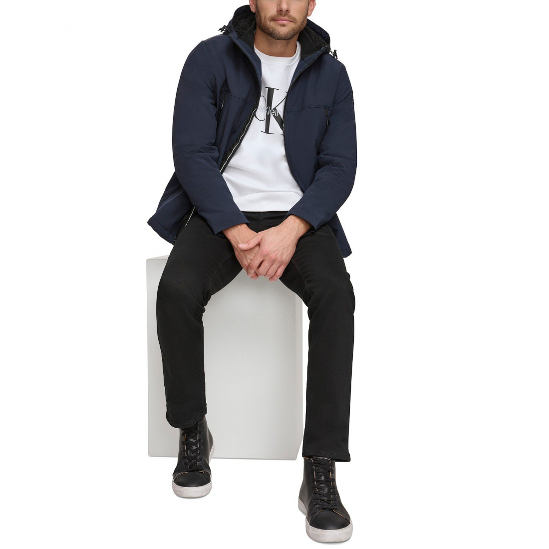 Veste de pluie 'Sherpa Lined Infinite Stretch Soft Shell' pour Hommes