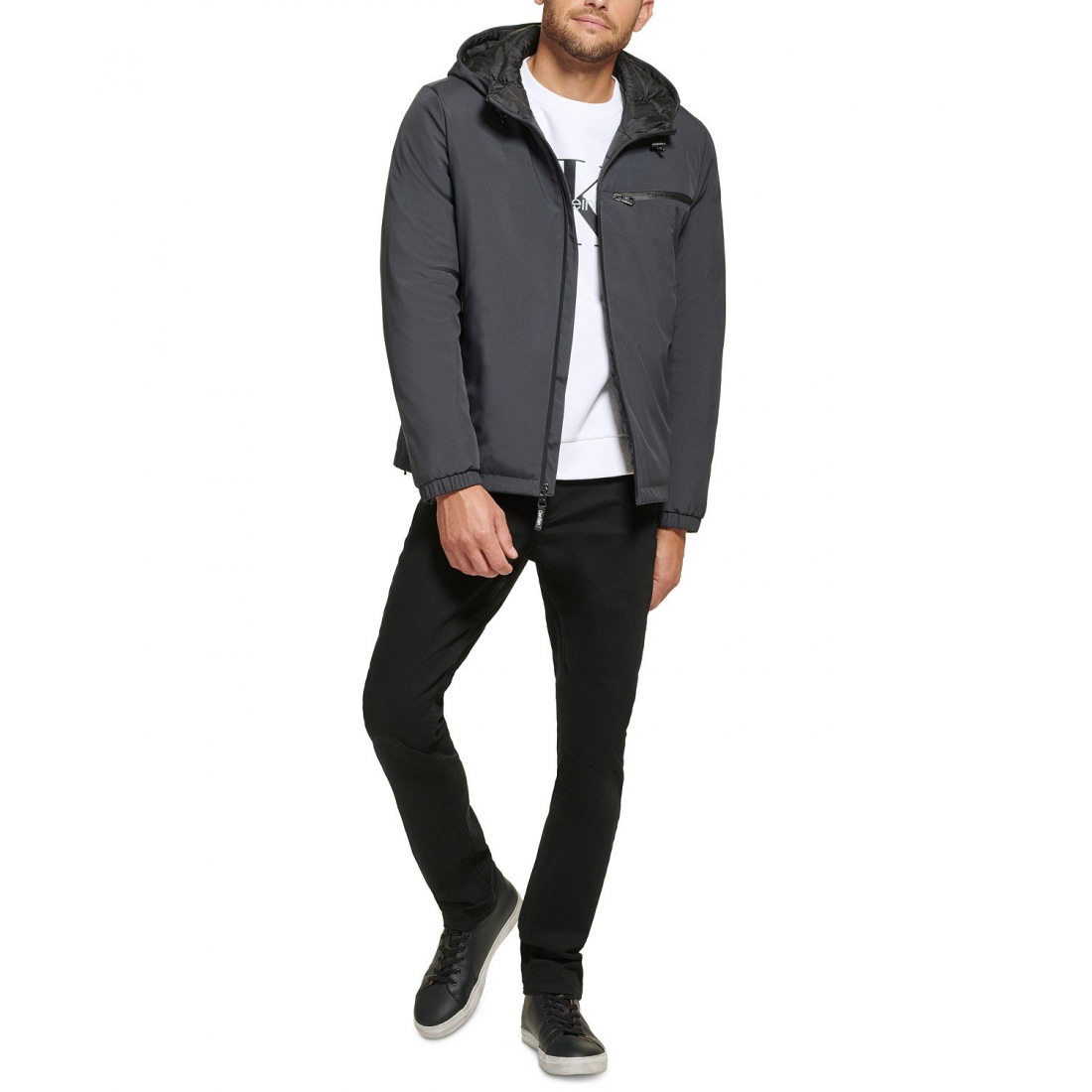 'Infinite Stretch Water-Resistant Hooded' Regenjacke  für Herren