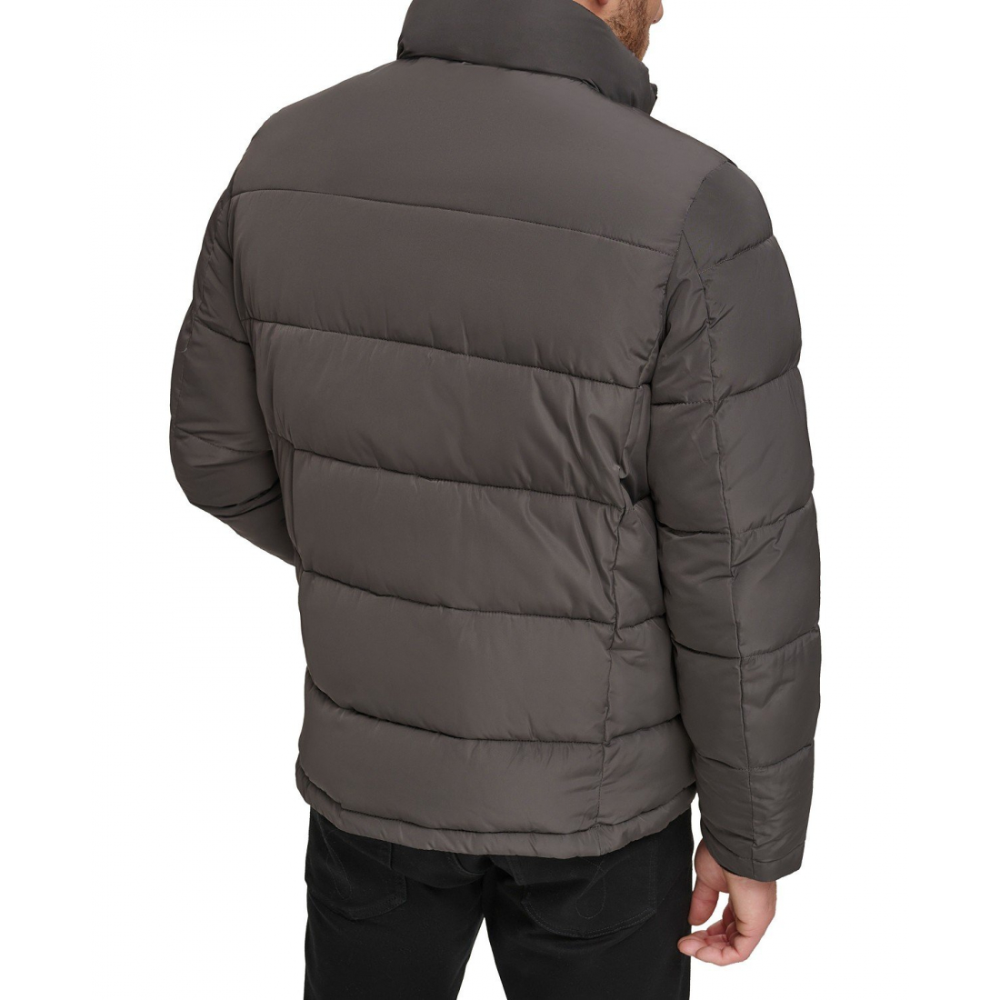 Manteau matelassé 'Puffer With Set In Bib Detail' pour Hommes