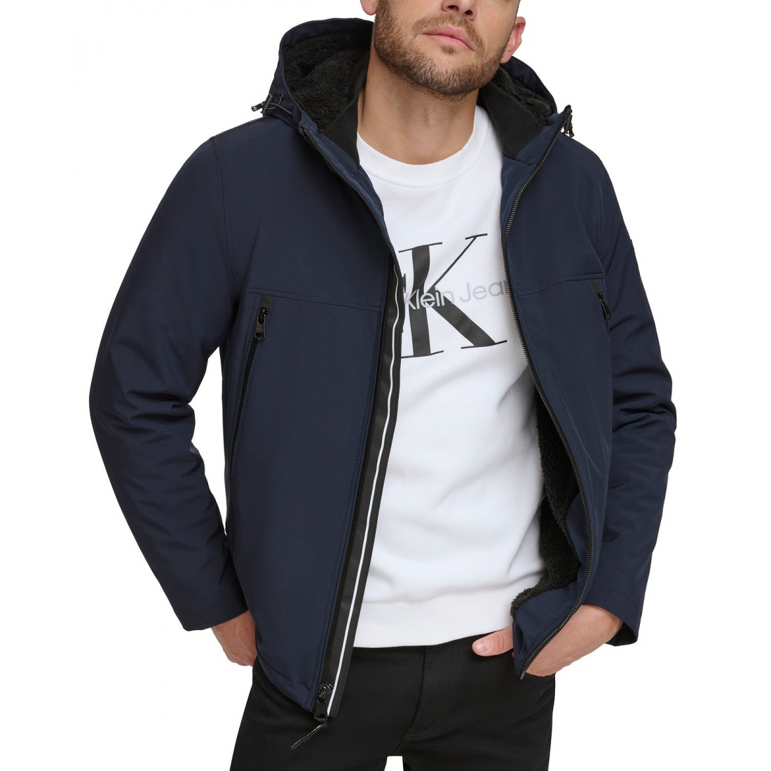 Veste de pluie 'Sherpa Lined Infinite Stretch Soft Shell' pour Hommes