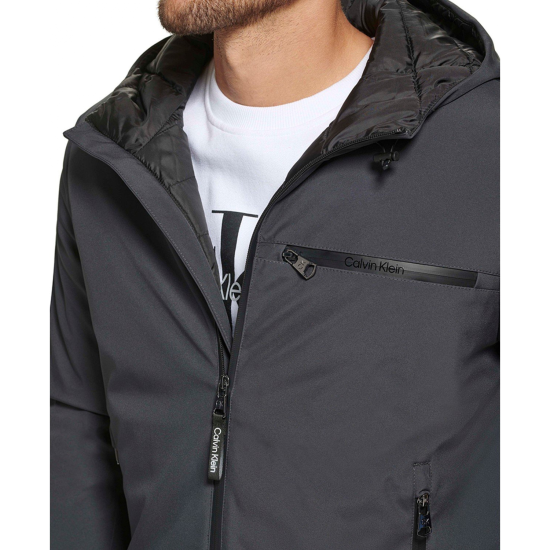 'Infinite Stretch Water-Resistant Hooded' Regenjacke  für Herren