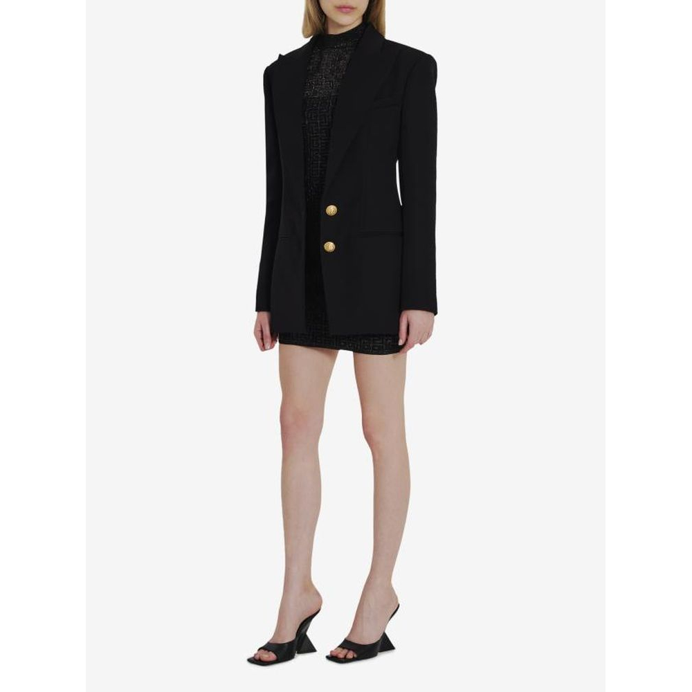 'Logo' Klassischer Blazer für Damen