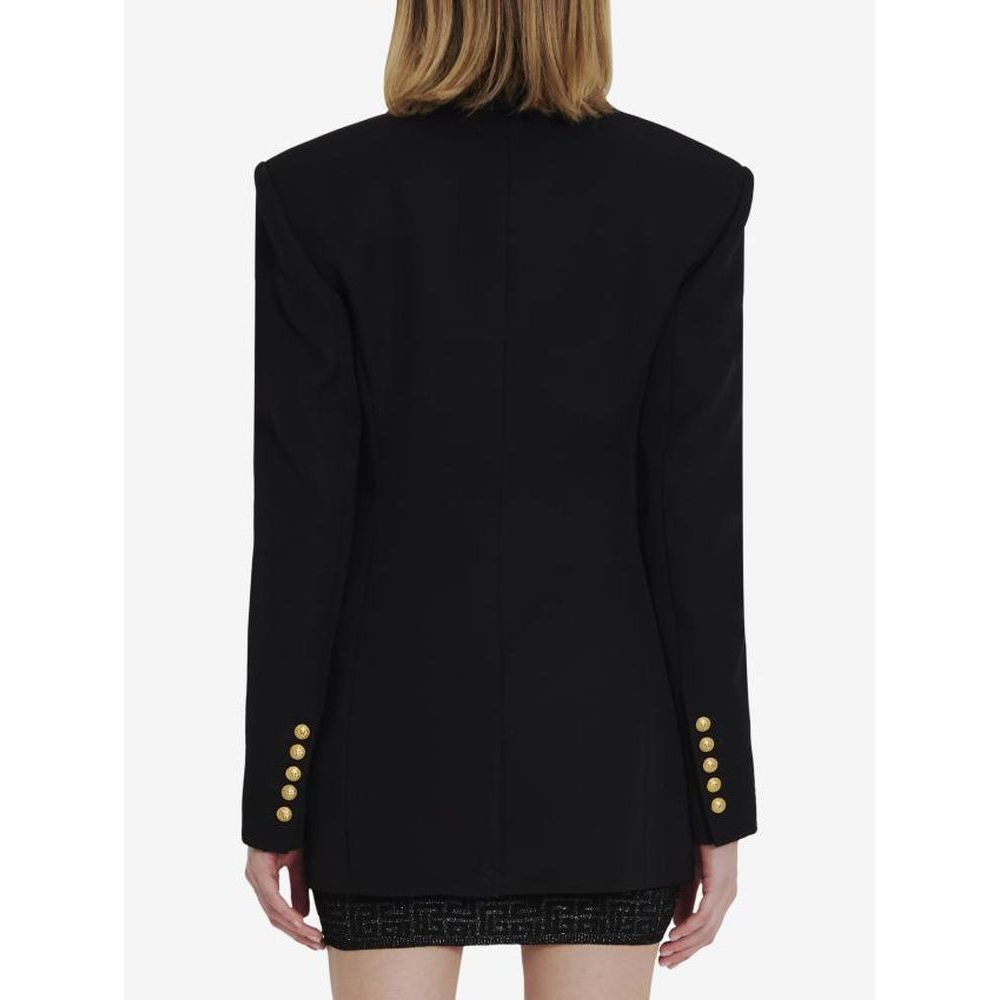 'Logo' Klassischer Blazer für Damen