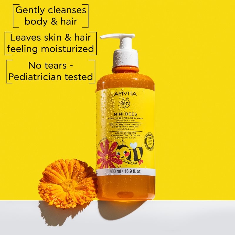 'Mini Bees Gentle' Hair & Body Wash - 500 ml