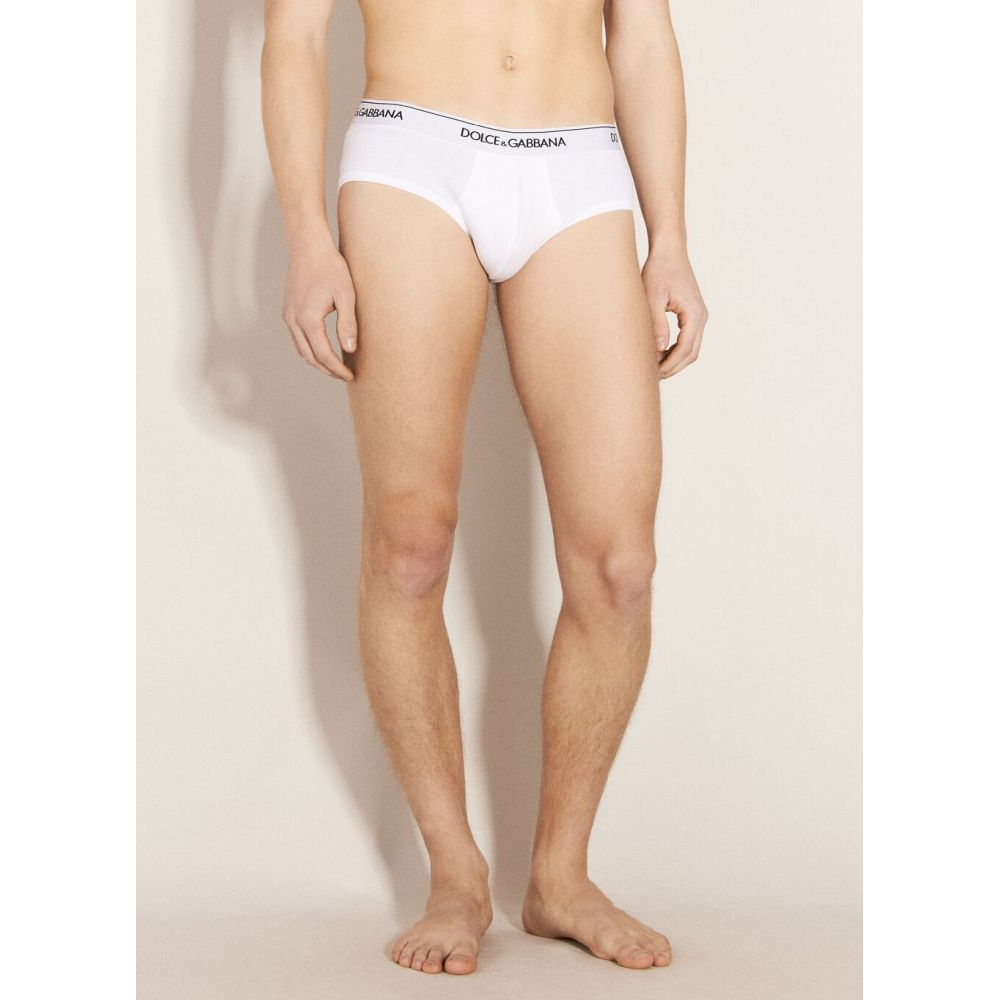 'Logo-Waistband' Unterhose für Herren - 2 Stücke