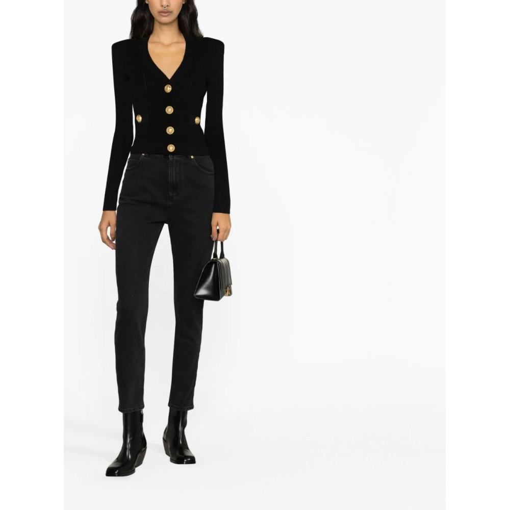 Women's 'Button-Fastening' Cardigan