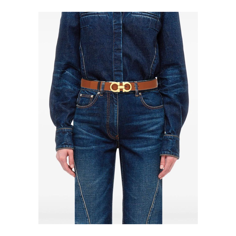 Ceinture 'Gancini Reversible' pour Femmes