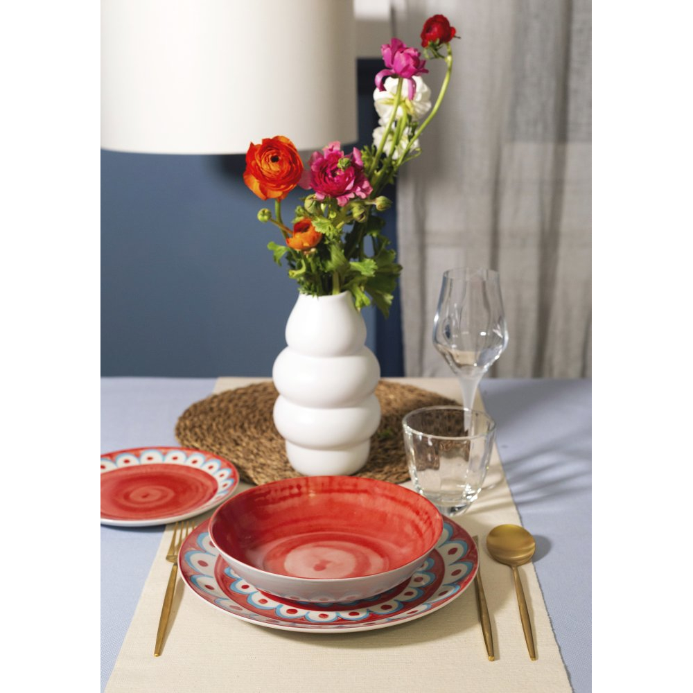 Ensemble d'assiettes à dîner 'Tangeri' - 27 cm - 6 Pièces