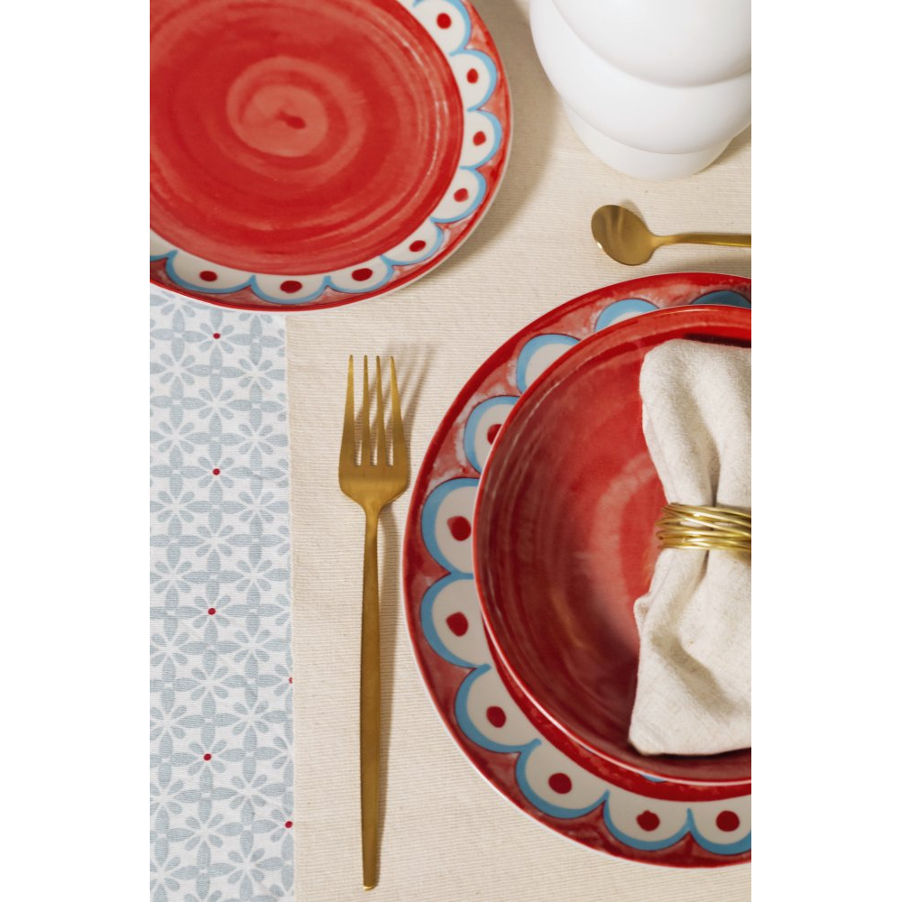 'Tangeri' Dessert Plate Set - 19.5 cm - 6 Pieces