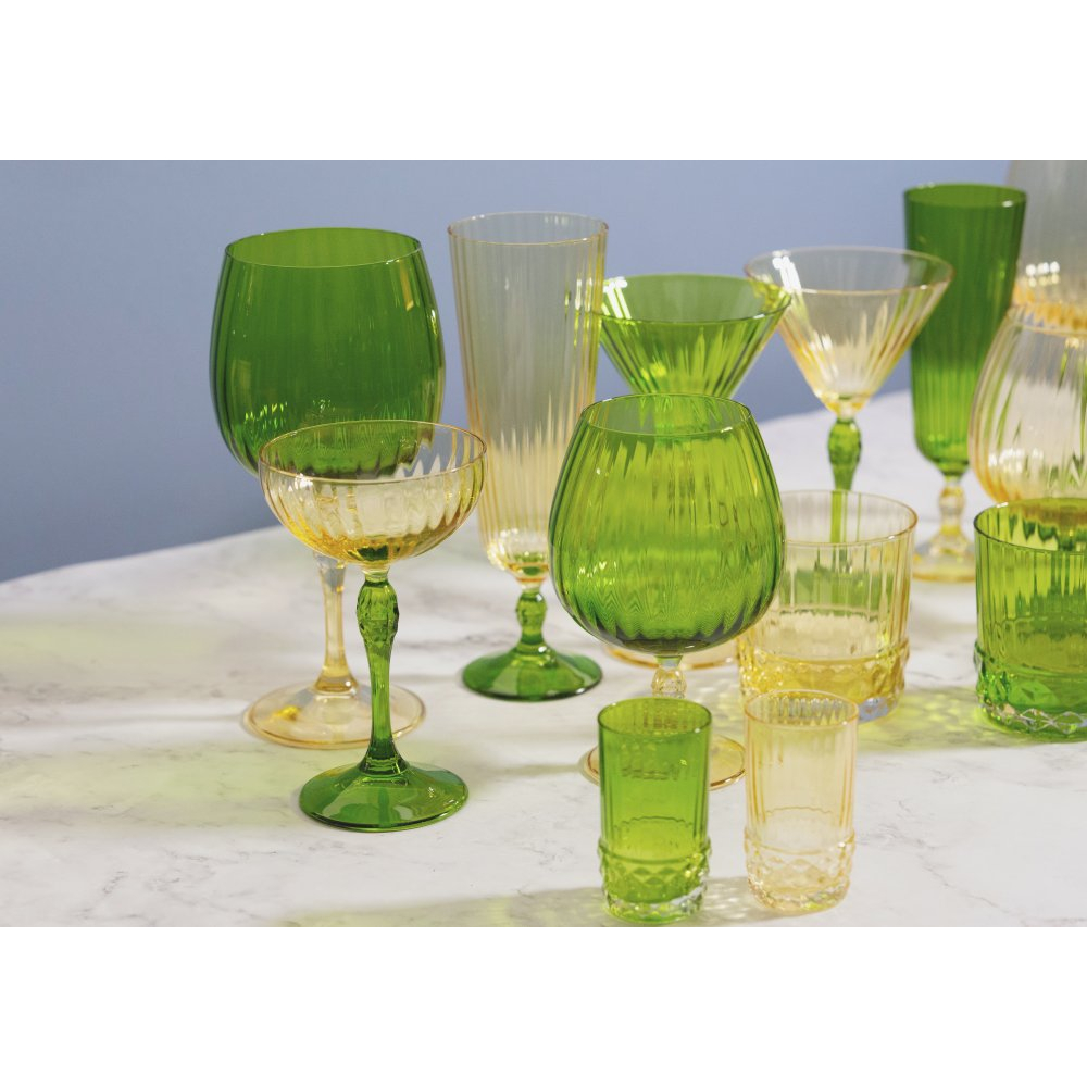'Jazz Long' Glass Set - 6.5 cm - 275 ml, 2 Pieces