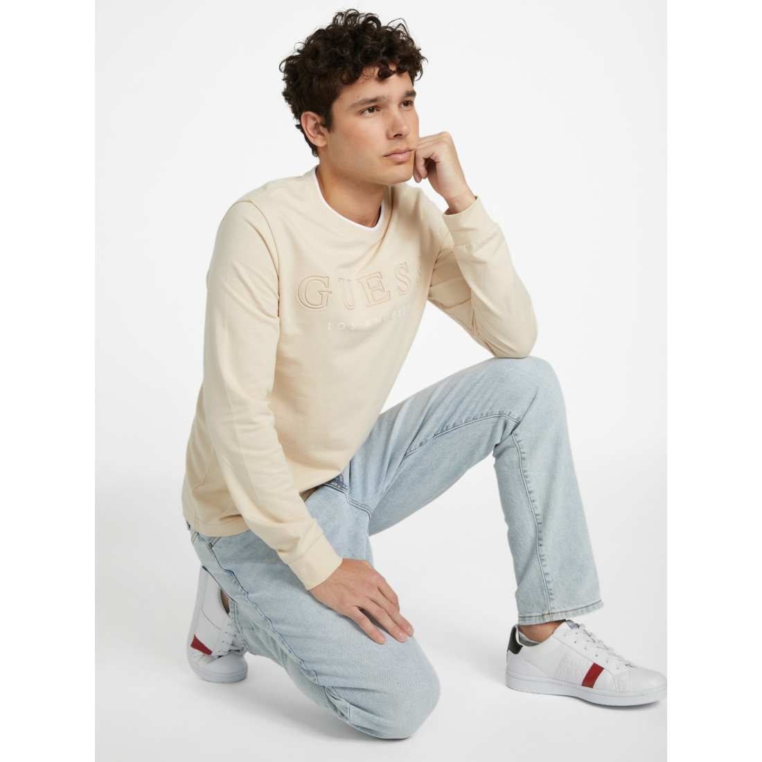 T-Shirt manches longues 'Kalico Logo' pour Hommes